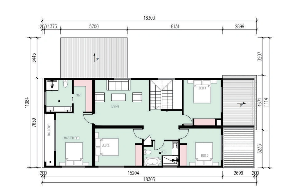 TERRA — Upper floor