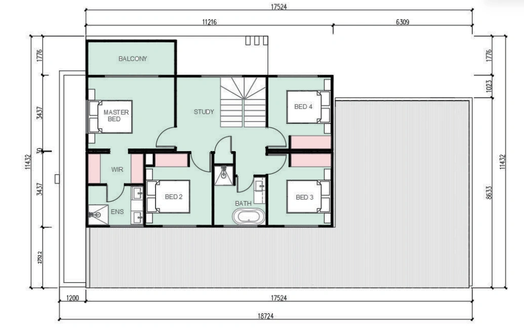 VISTA — Upper floor
