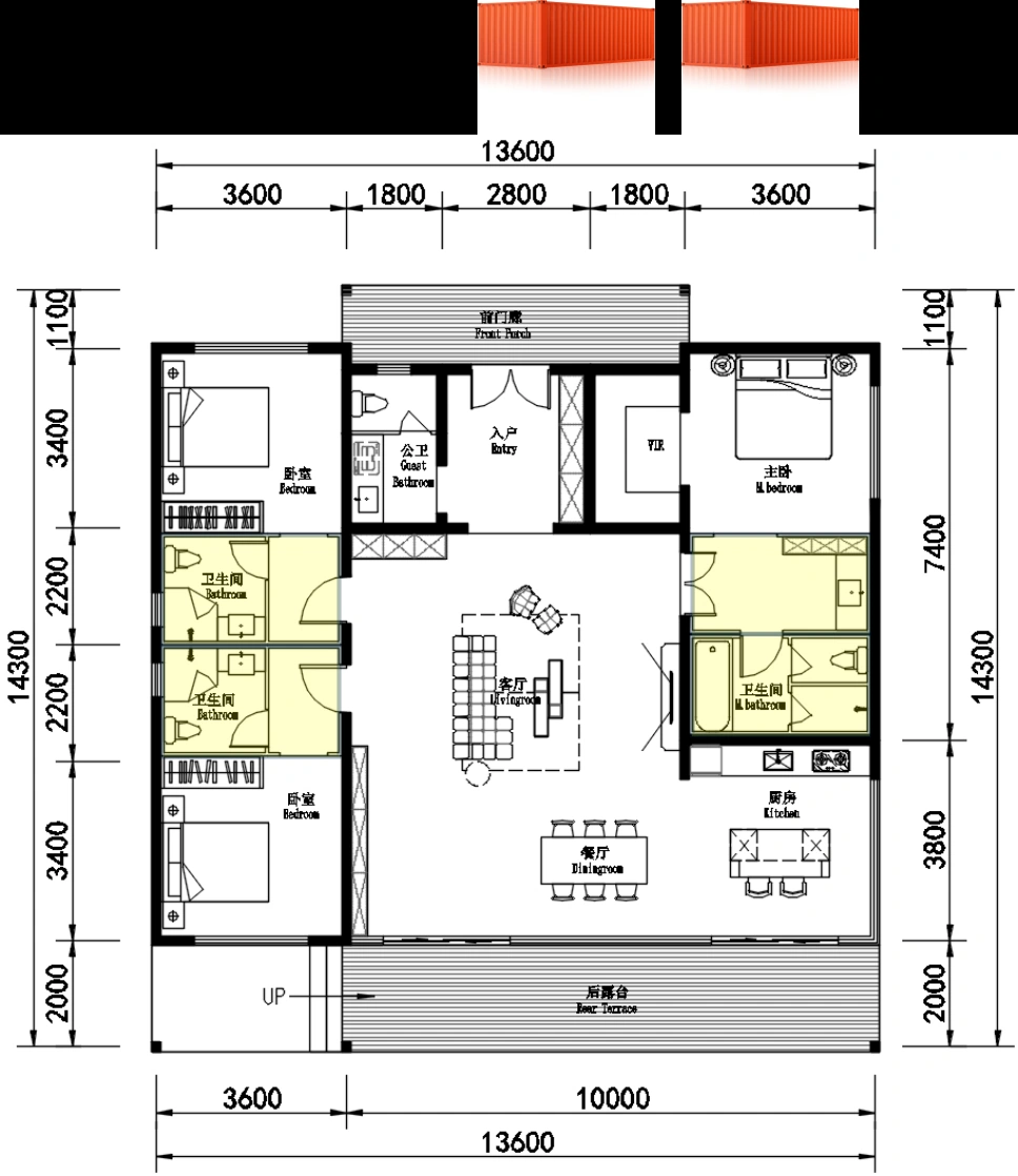 MODEL 07 — Base floor plan